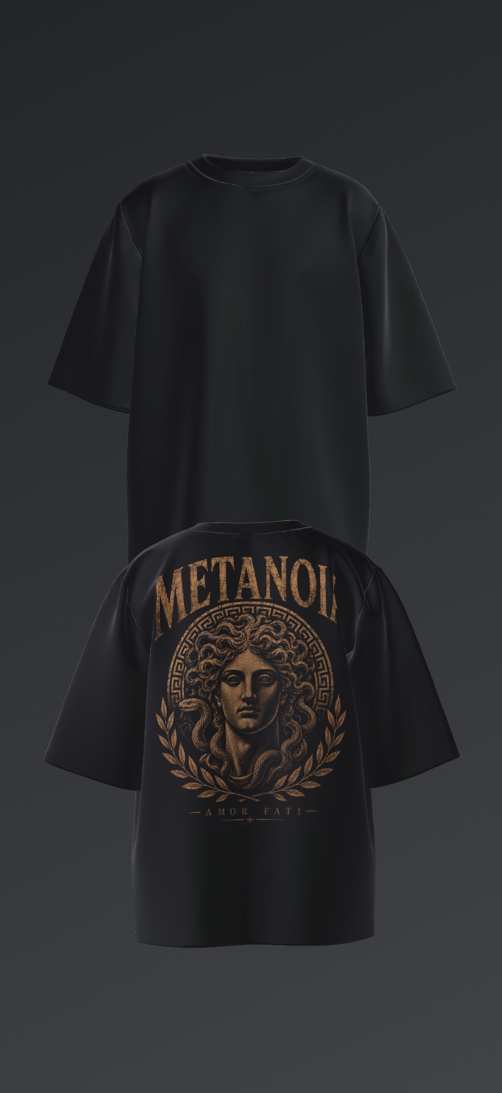 METANOIA Black T-shirt