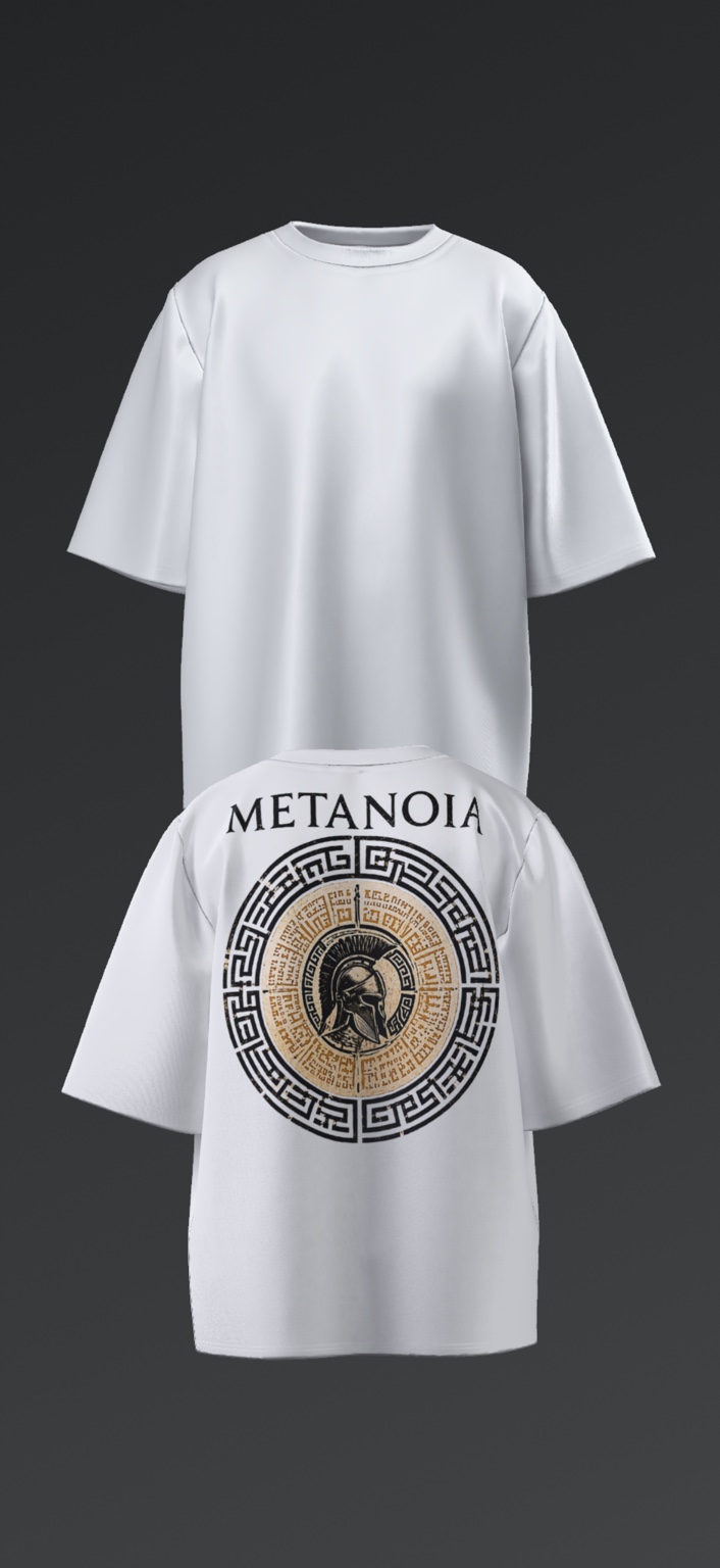 METANOIA White T-shirt